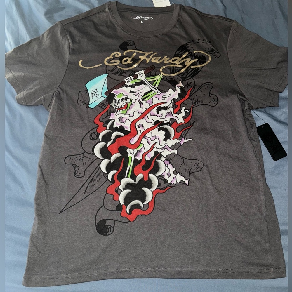 Authentic vintage Ed Hardy tshirt.